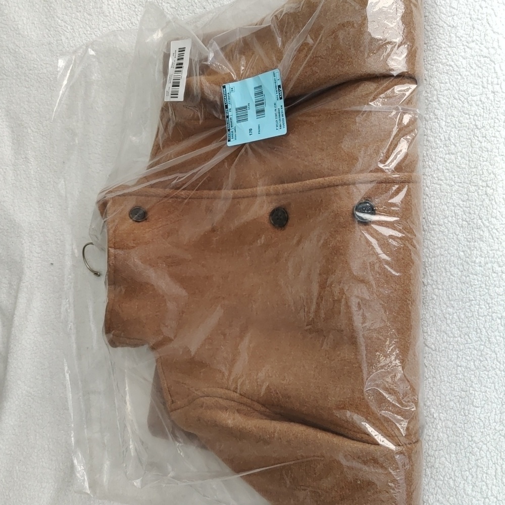 NWOT J Crew Villa Coat Camel 6P
